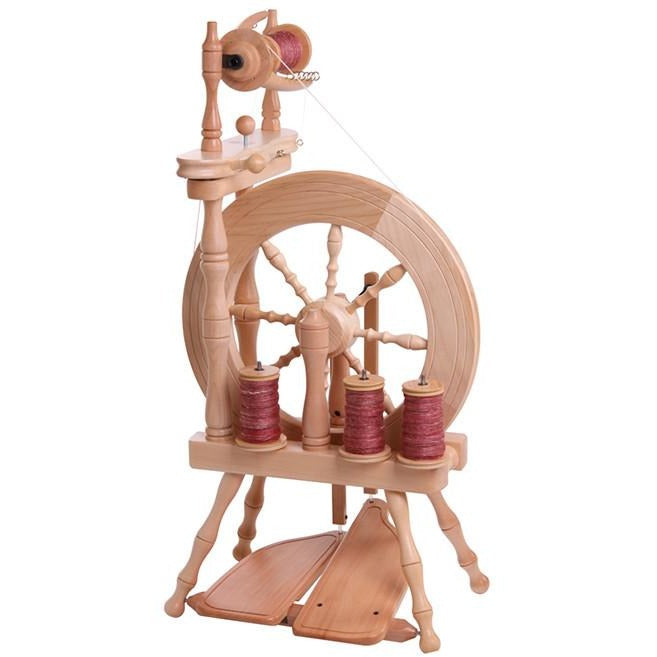 Ashford Traditional Spinning Wheel - Double Drive - Unfinished