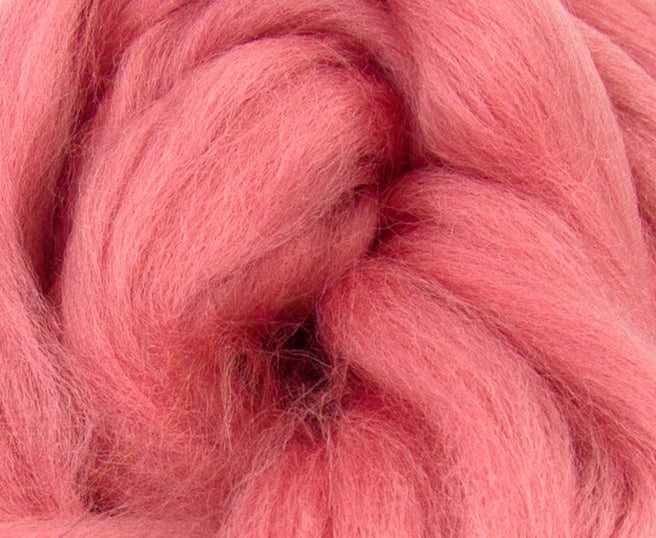 Corriedale Salmon, Pink Felting, Spinning & Crafting Wool